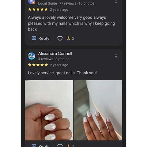nail salon in Ryde